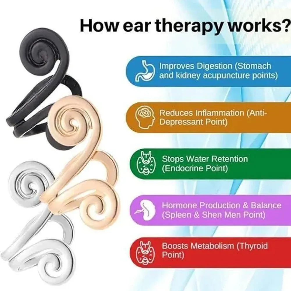 Slimming acupressure earrings