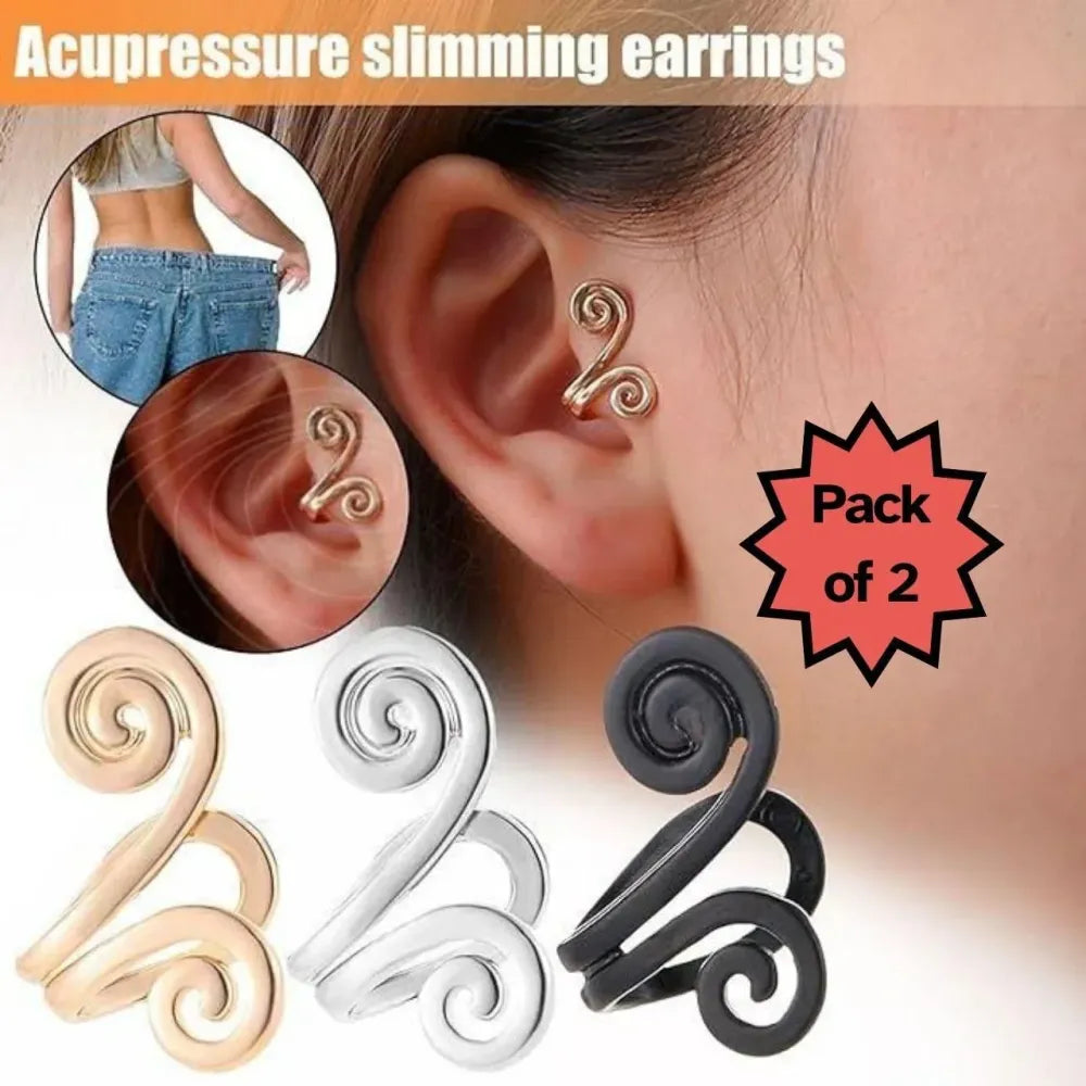 Slimming acupressure earrings