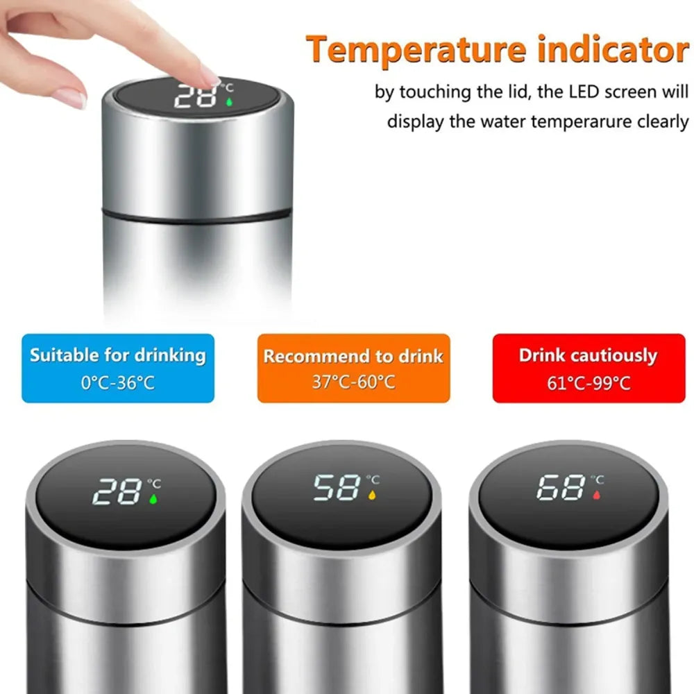 Smart lcd water bottle – 500ml