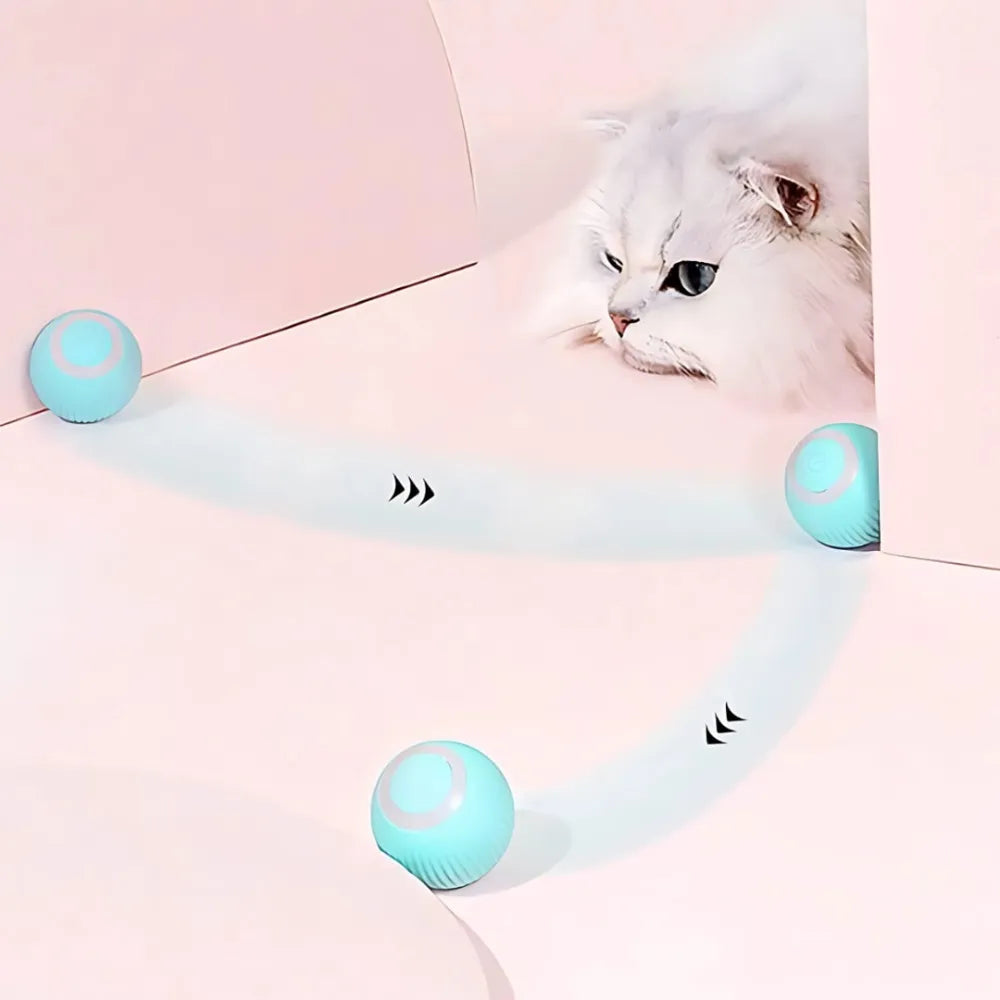 Smart led cat toy ball
