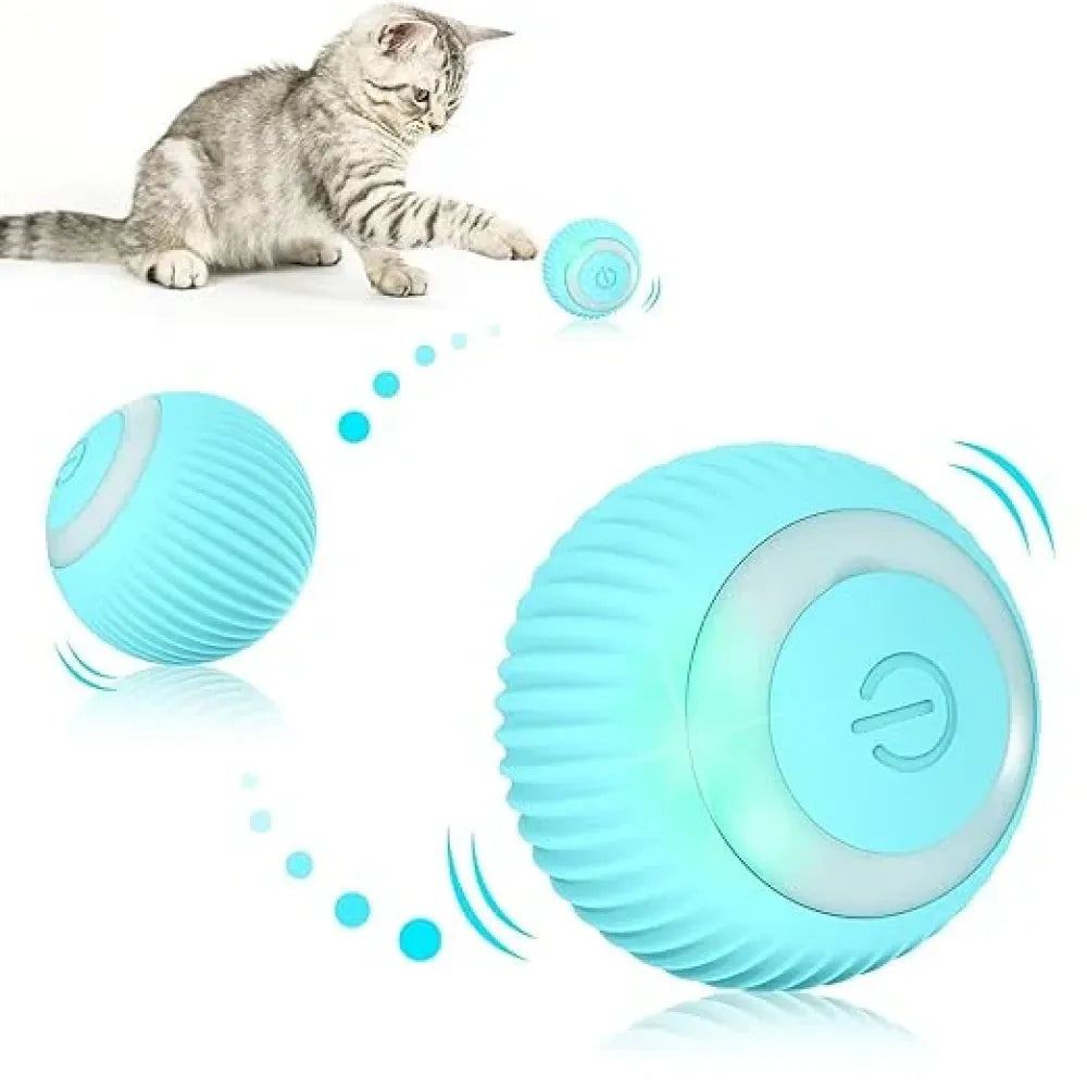 Smart self-roller ball toy for pets
