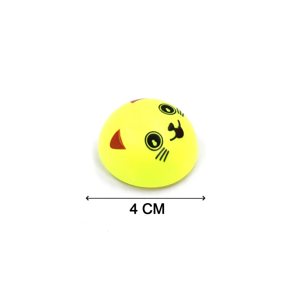 Smiley face pull back car - toys
