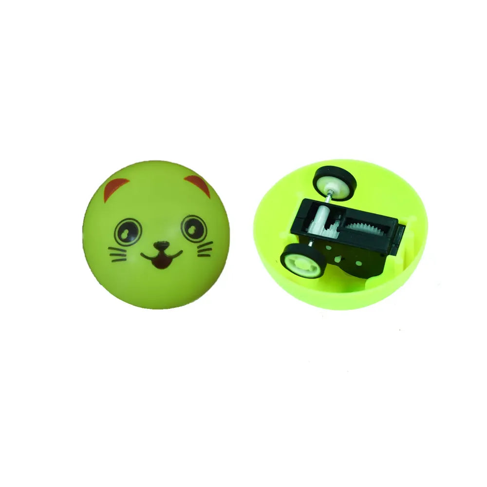 Smiley face pull back car - toys