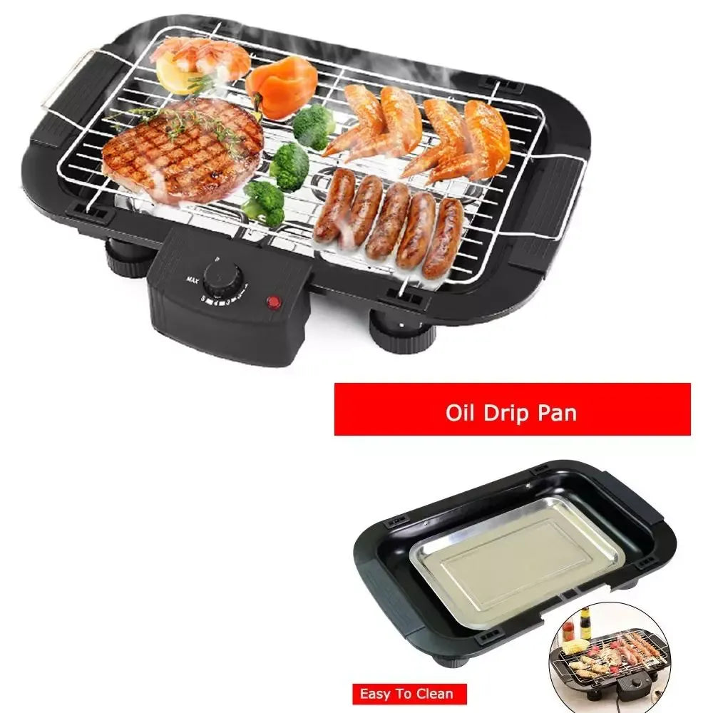 Smokeless indoor electric grill - home & kitchen