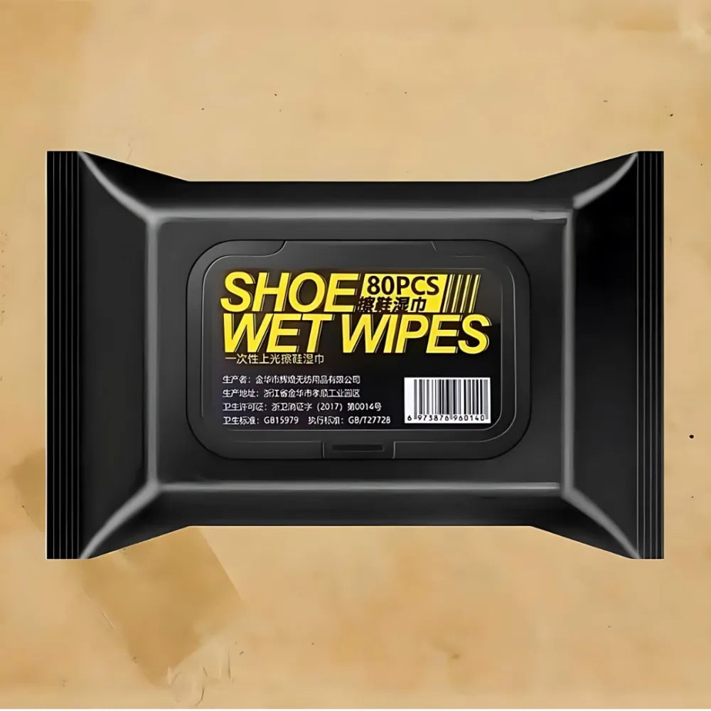 Sneaker & shoe cleaner wipes