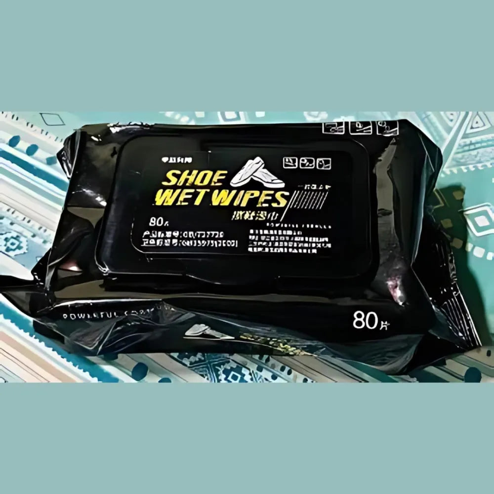 Sneaker & shoe cleaner wipes