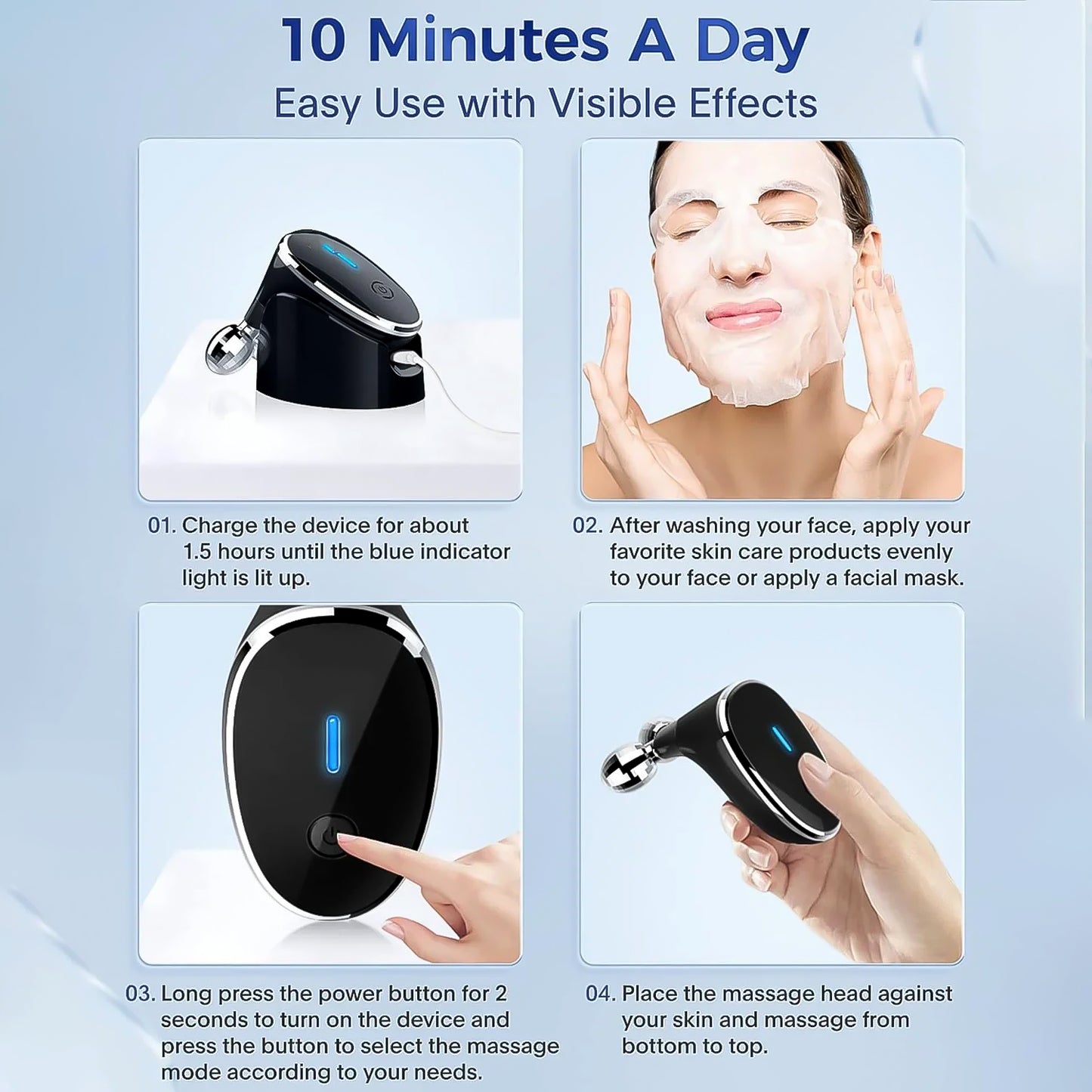Microcurrent Face Lift Roller
