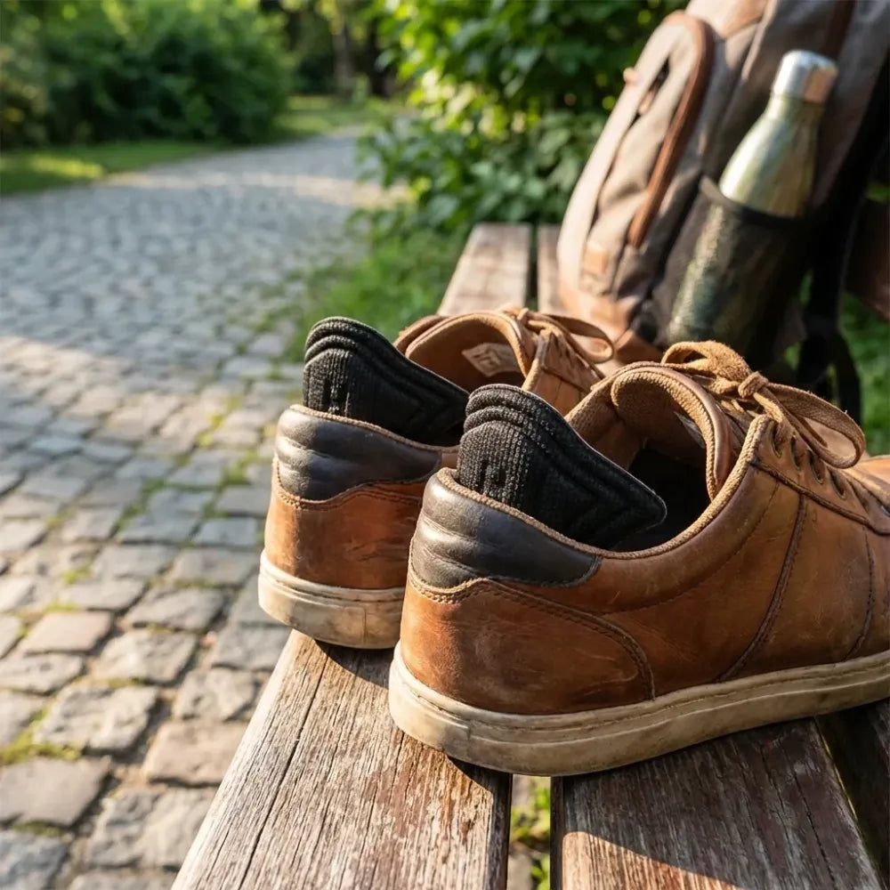 Soft heel cushion pads - travel