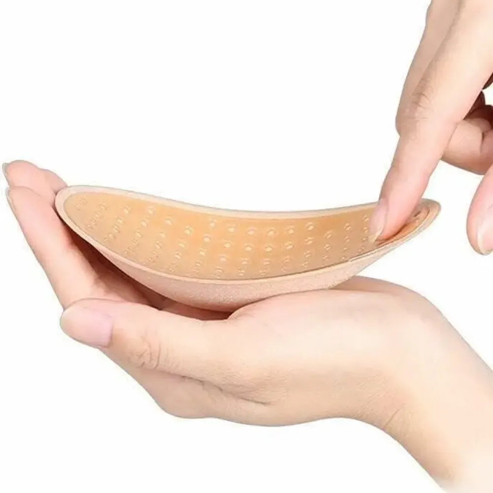 Soft silicone anti-slip shoulder push-up pads