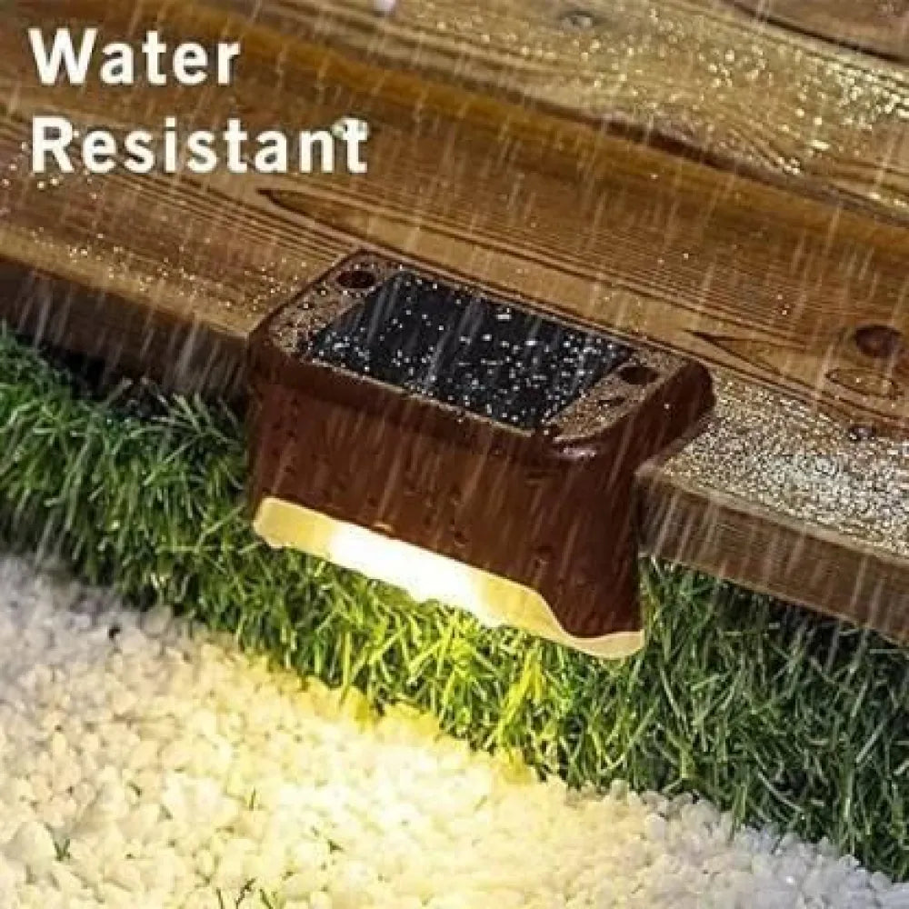 Solar deck lights outdoor