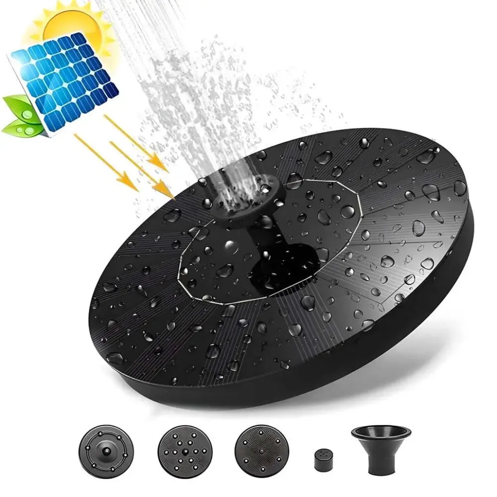 Solar floating fountain pump - gardening