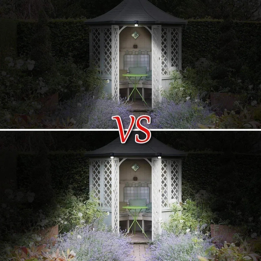 Solar motion security light