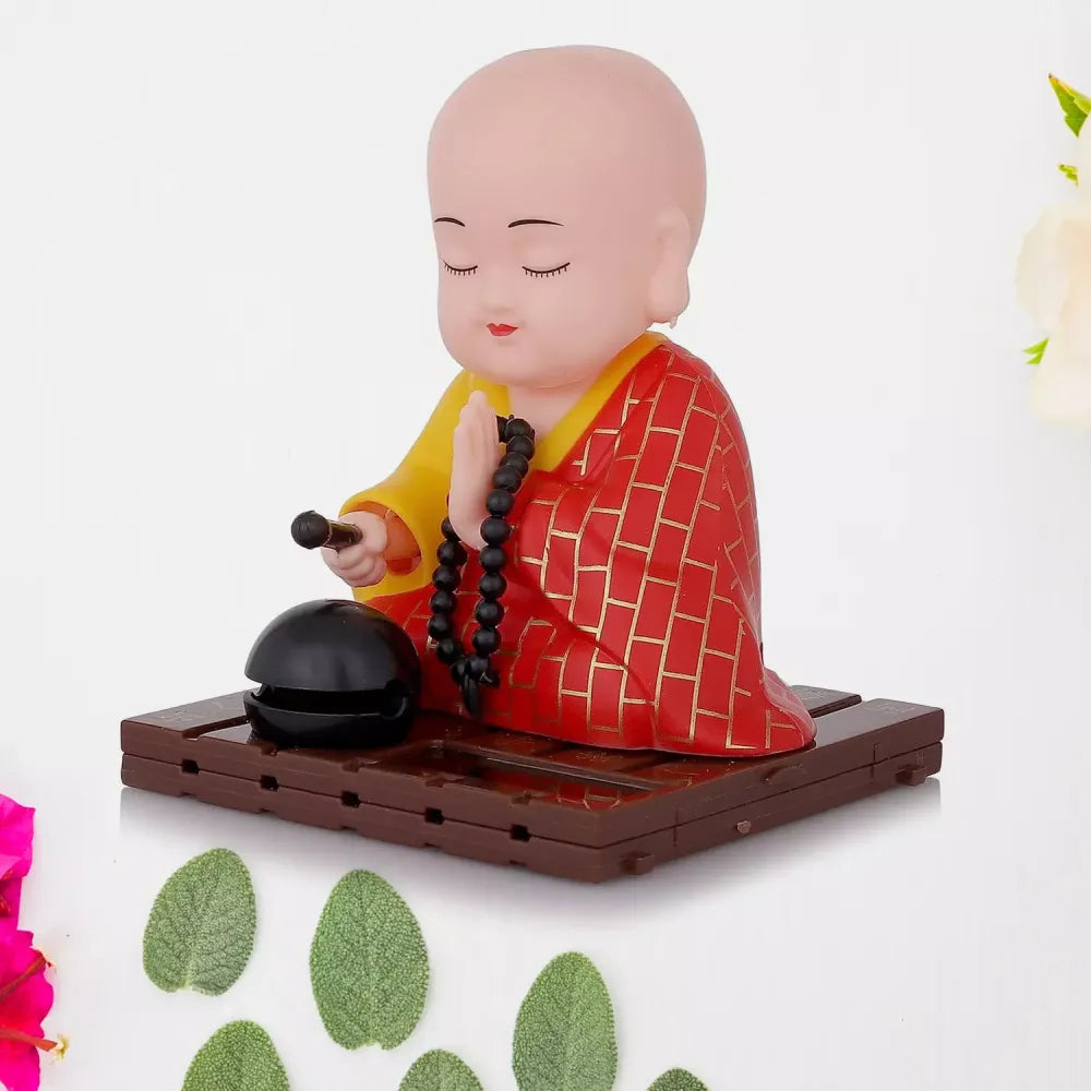 Solar moving buddha statue - toys