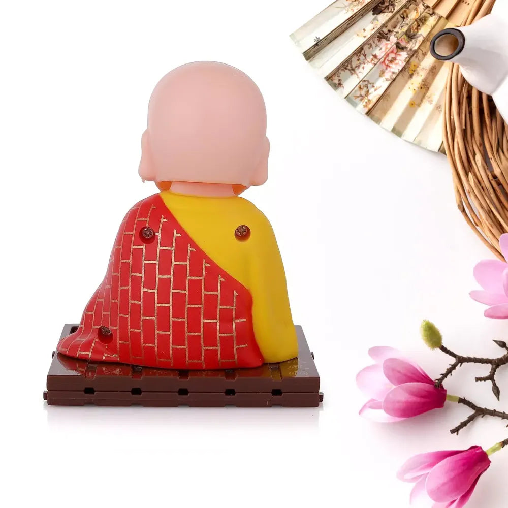 Solar moving buddha statue - toys