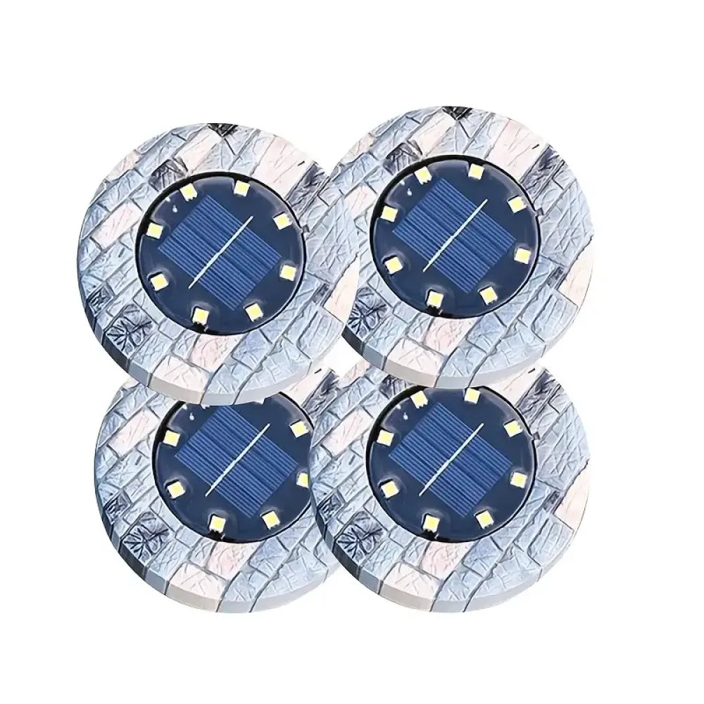 Solar stone pathway lights - home improvement