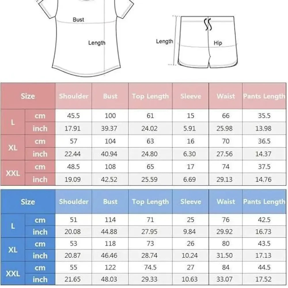 Solid couple t-shirt & shorts set