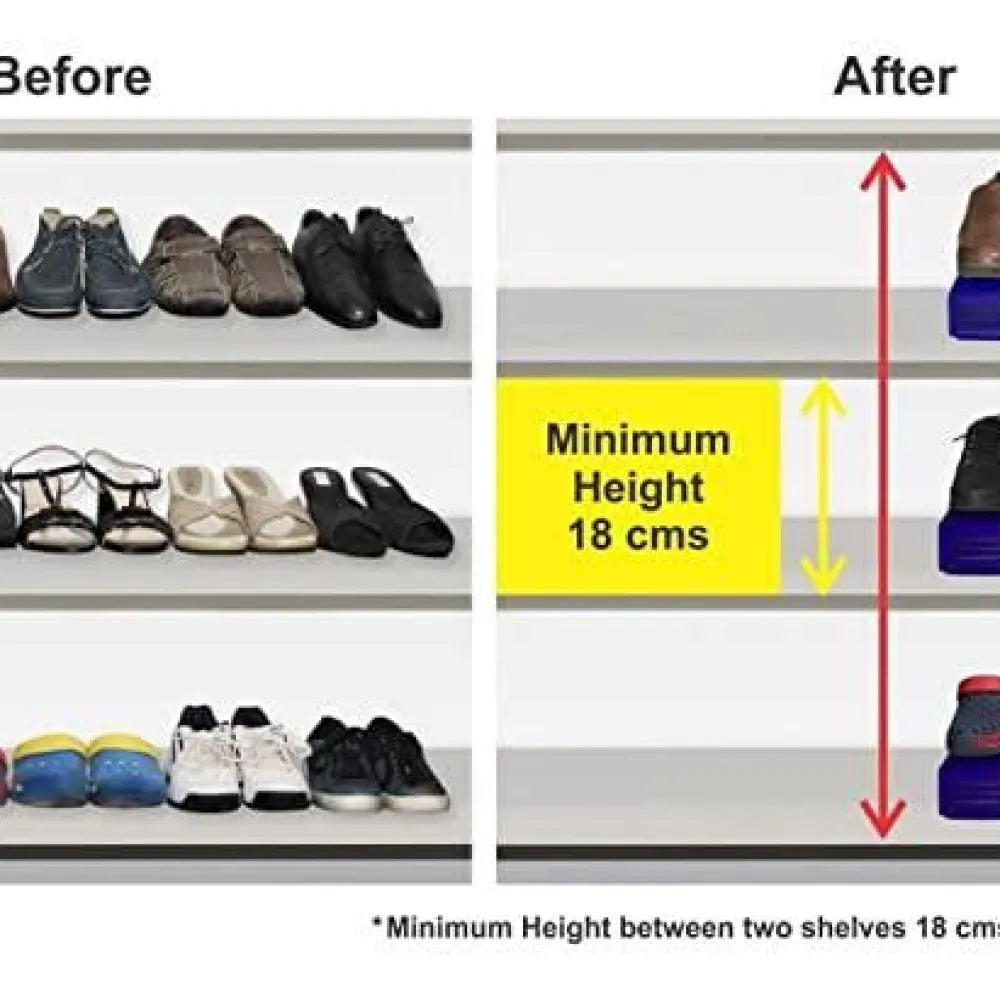 Shoe storage organizer comparison.