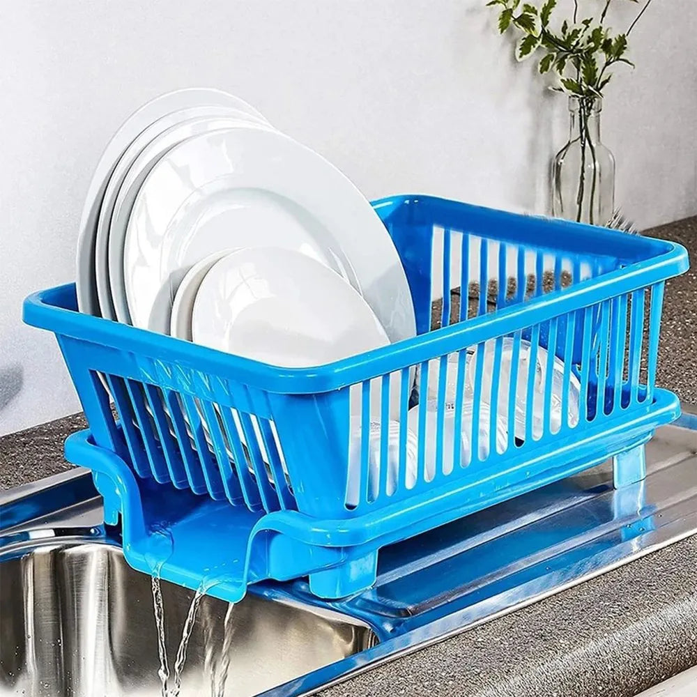 Space-saving dish drainer tray - kitchen tool