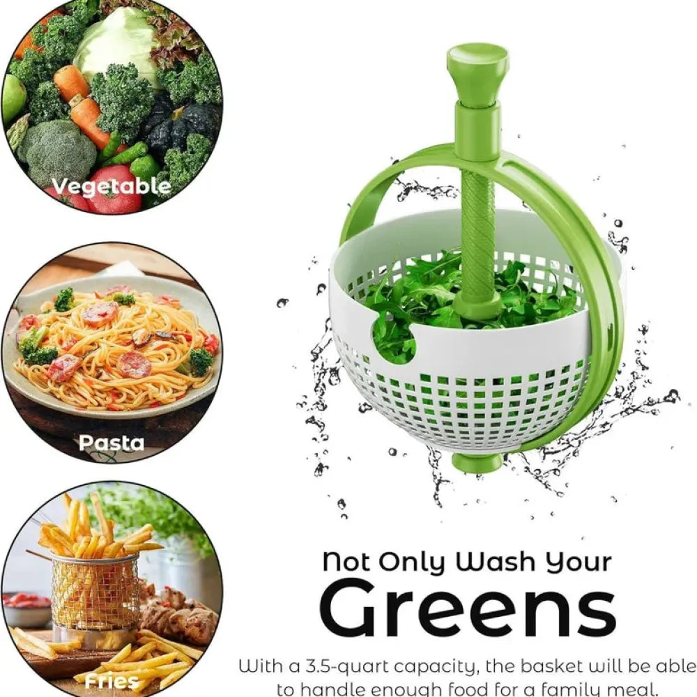Spin & strain colander