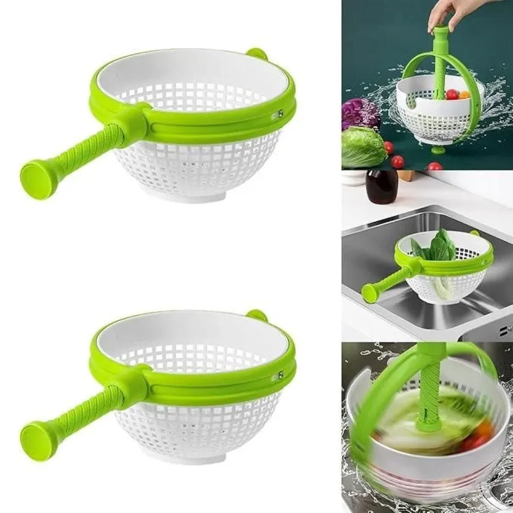 Spin & strain colander