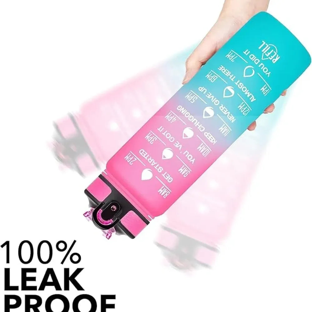 Sport print water bottle – 1000ml