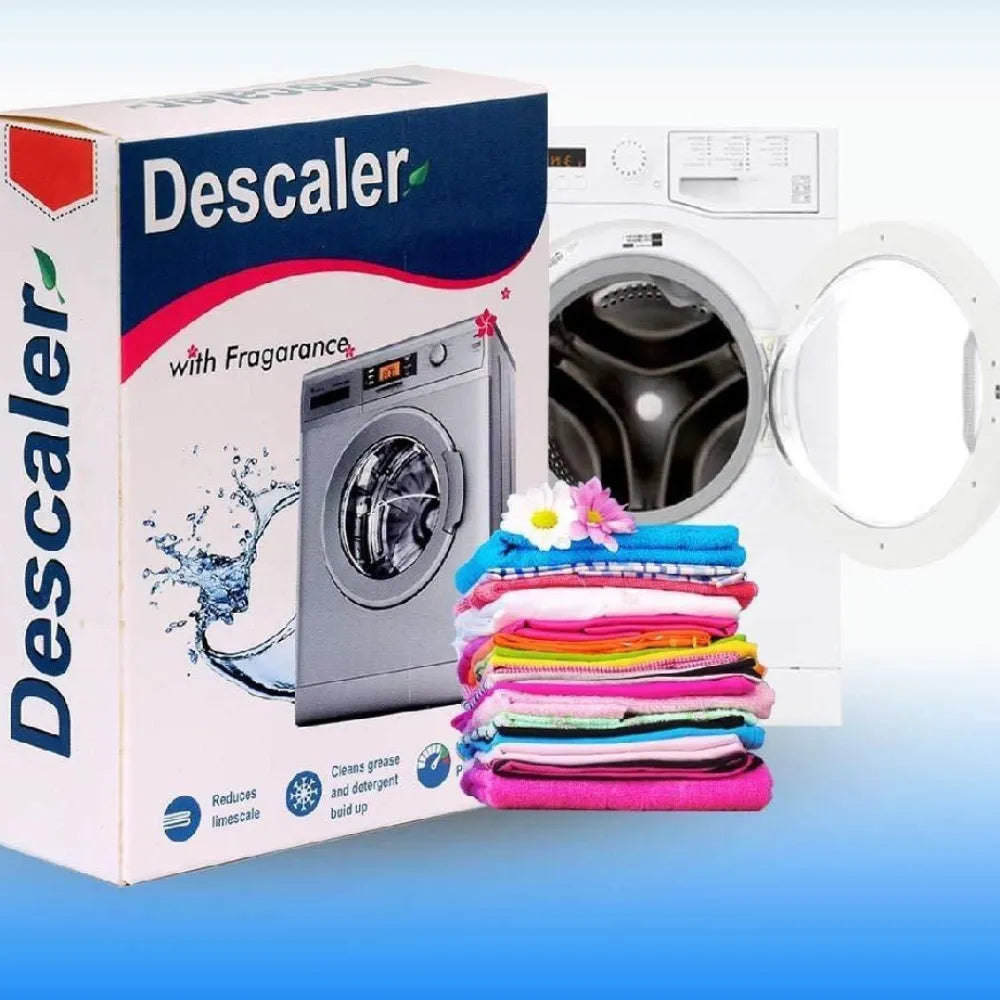 Washing machine descaler box.