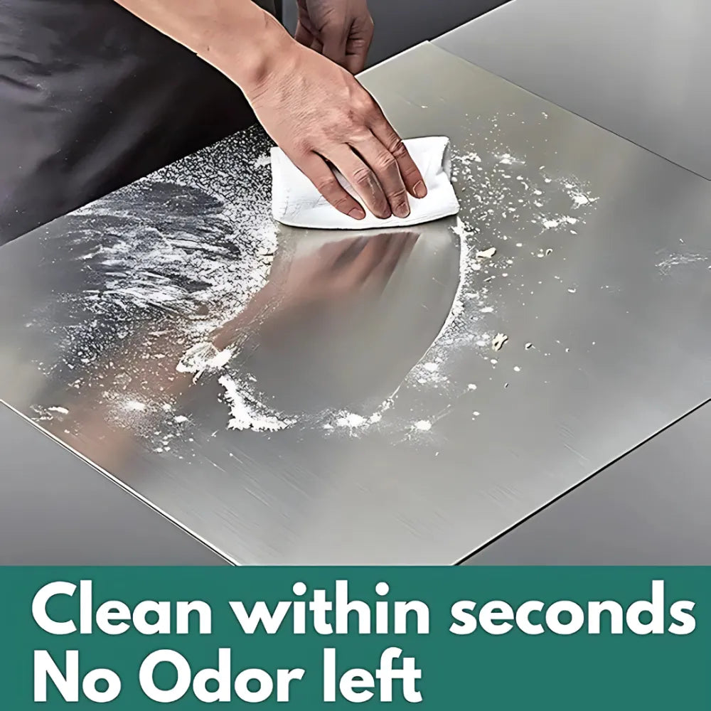 Stainless steel chopping board (35x31cm)