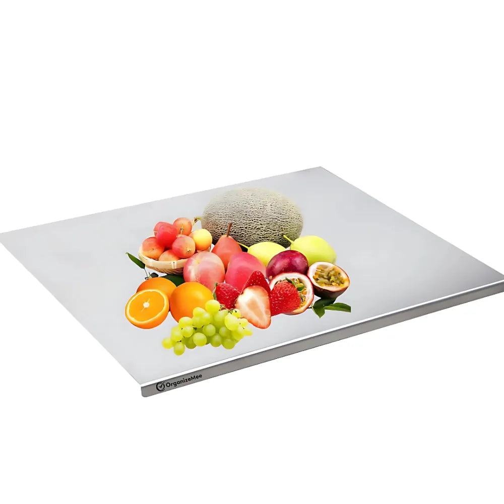 Stainless steel chopping board (35x31cm)