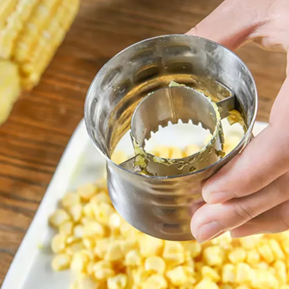 Stainless steel corn cutter - home & kitchen