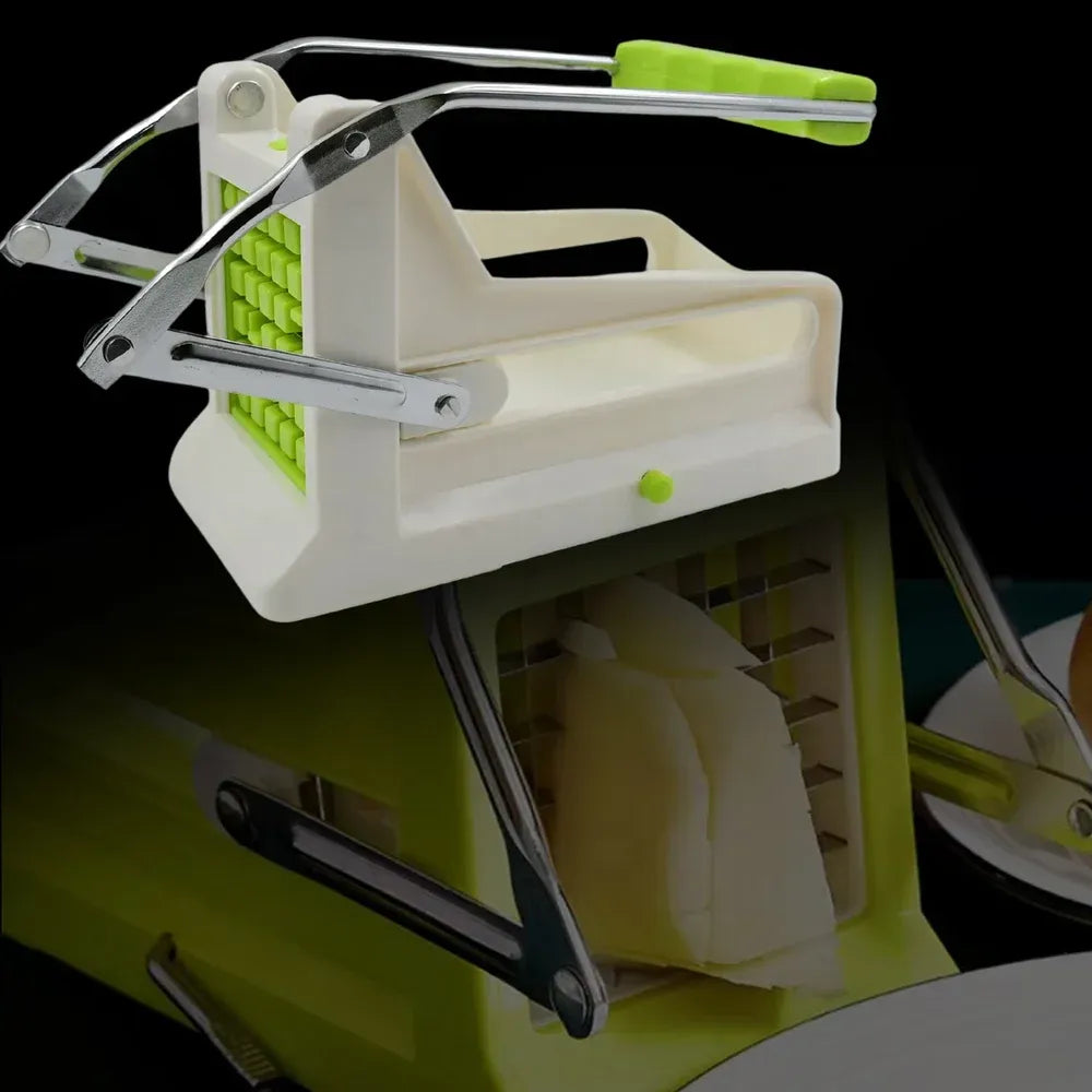 Stainless steel french fry cutter - home & kitchen