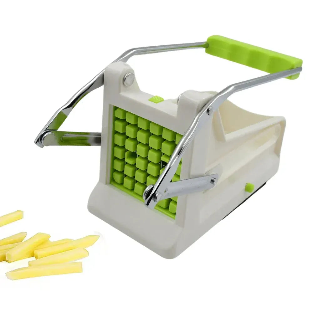 Stainless steel french fry cutter - home & kitchen