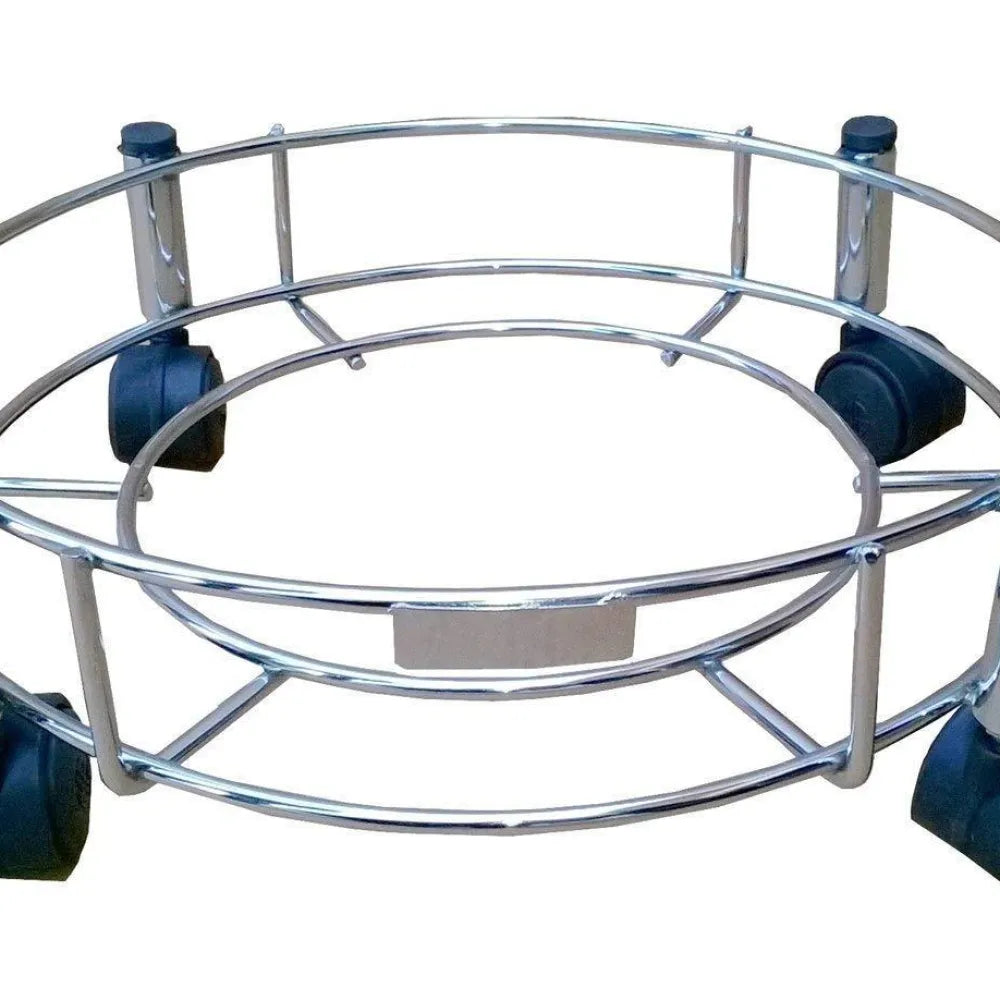 Stainless steel gas cylinder trolley - home & kitchen