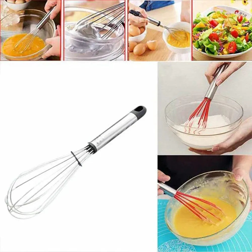 Stainless steel hand whisk - home & kitchen