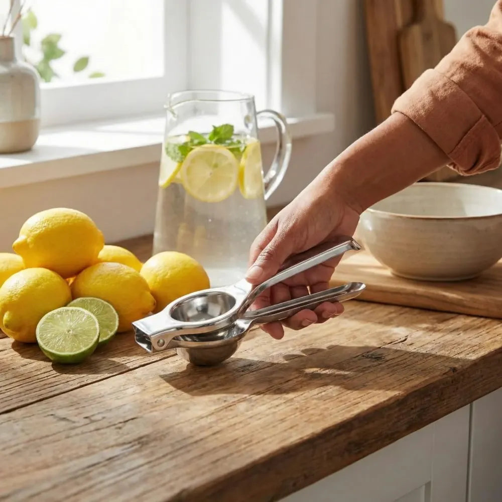 Stainless steel lemon squeezer - kitchen tool