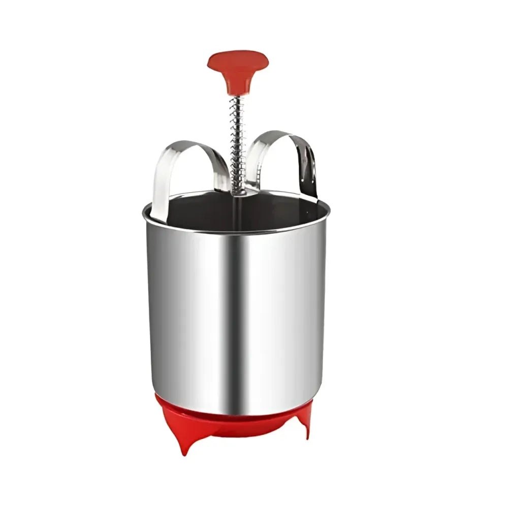 Stainless steel medu vada maker with stand