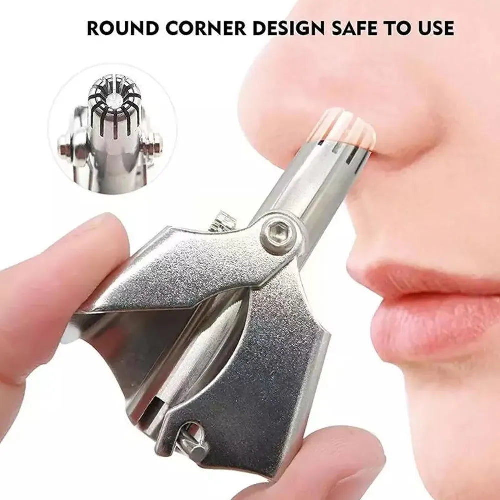 Stainless steel nose trimmer - health care