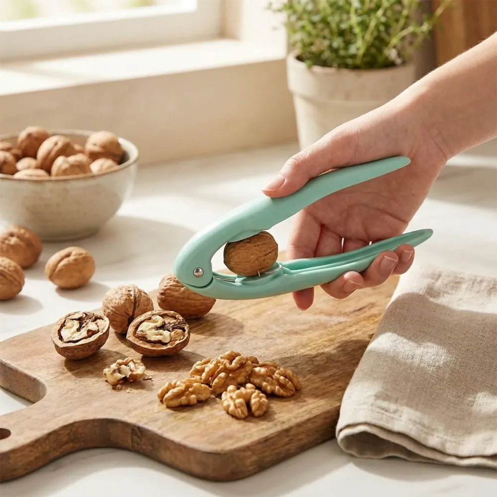 Stainless steel nutcracker clip - home & kitchen
