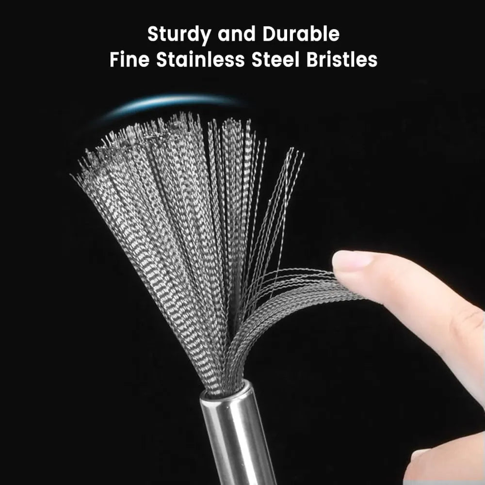 Stainless steel pan brush (2-pack)