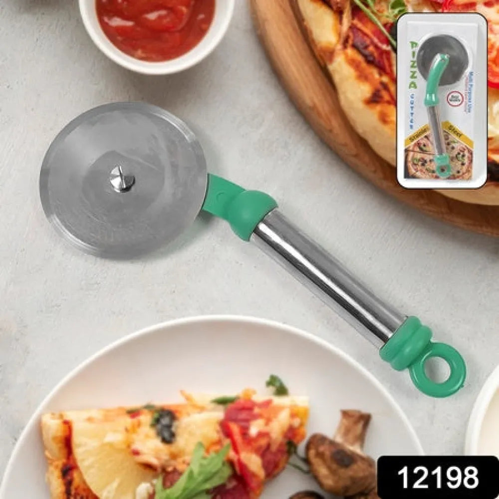 Stainless steel pizza cutter - home & kitchen