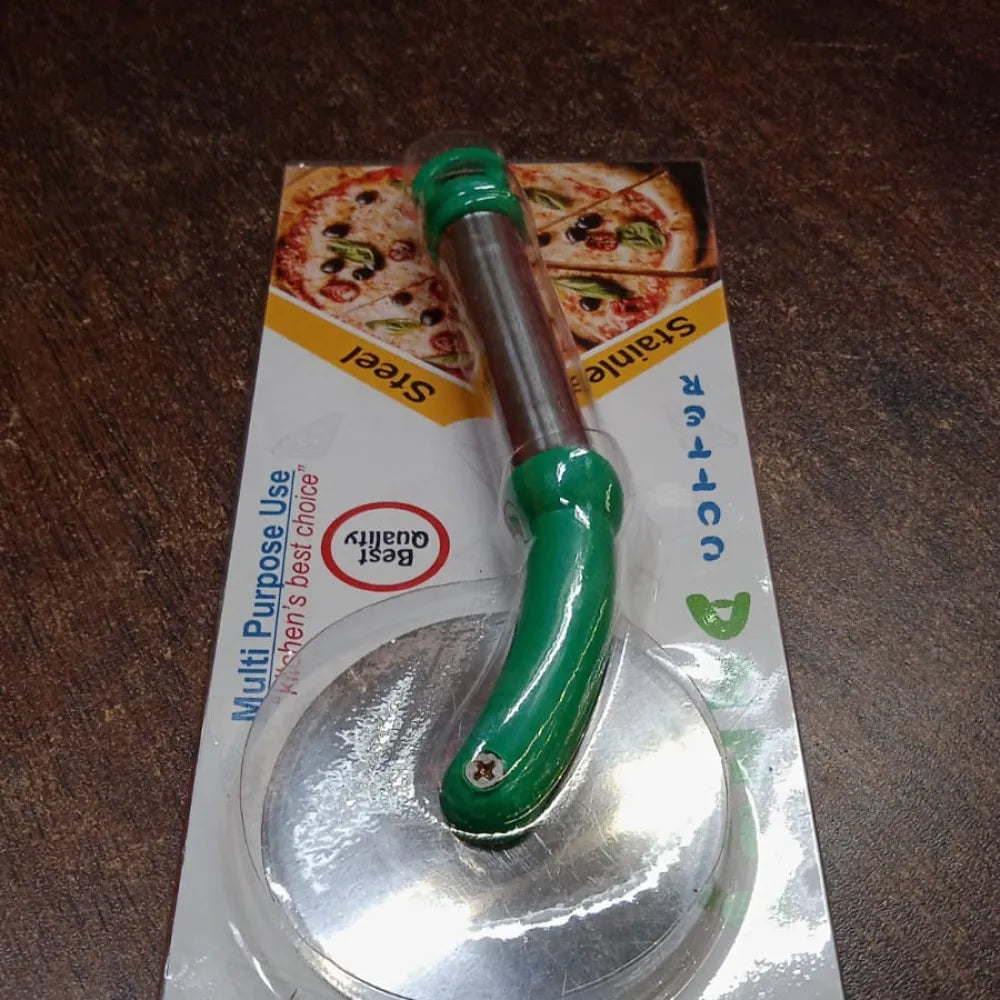 Stainless steel pizza cutter - home & kitchen