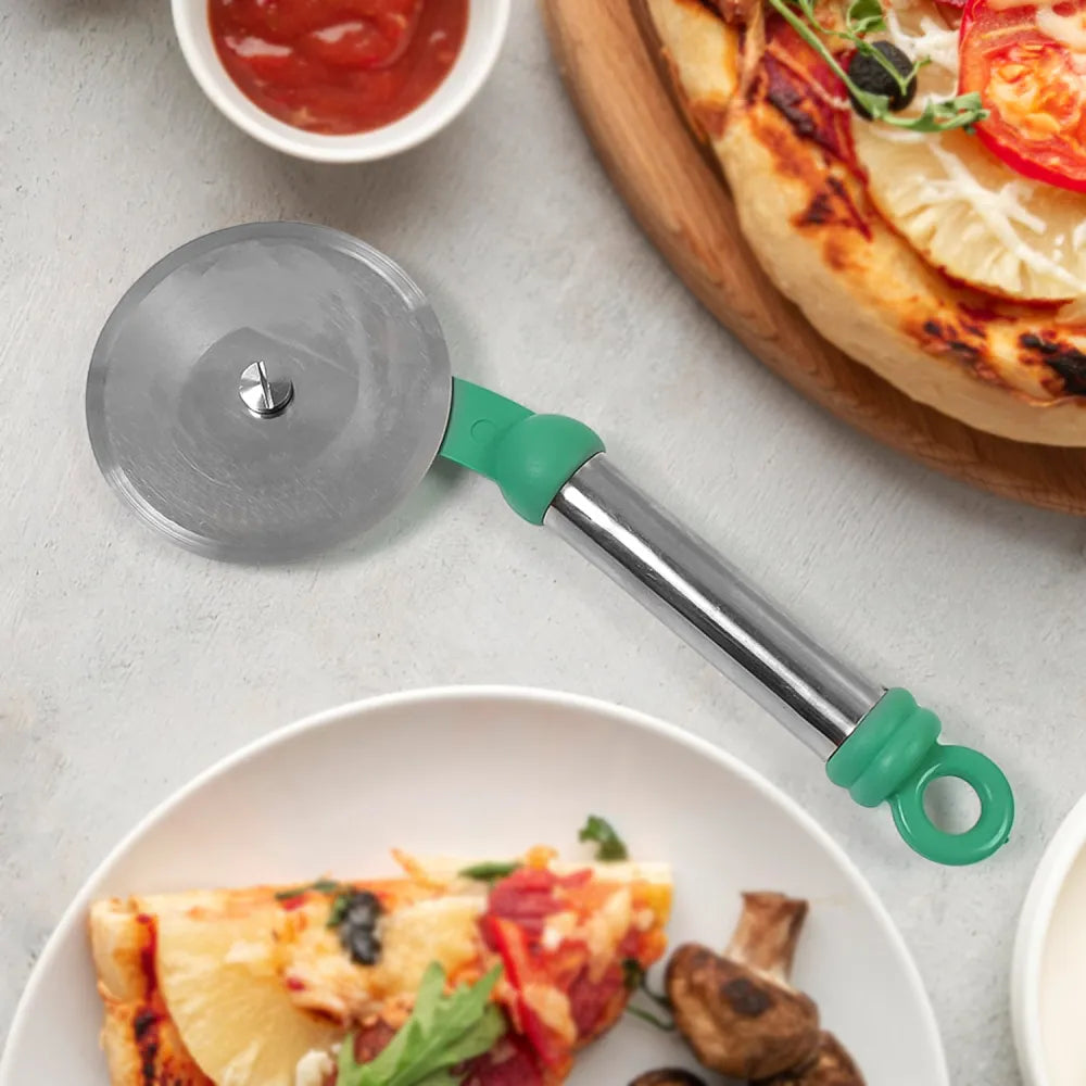 Stainless steel pizza cutter - home & kitchen