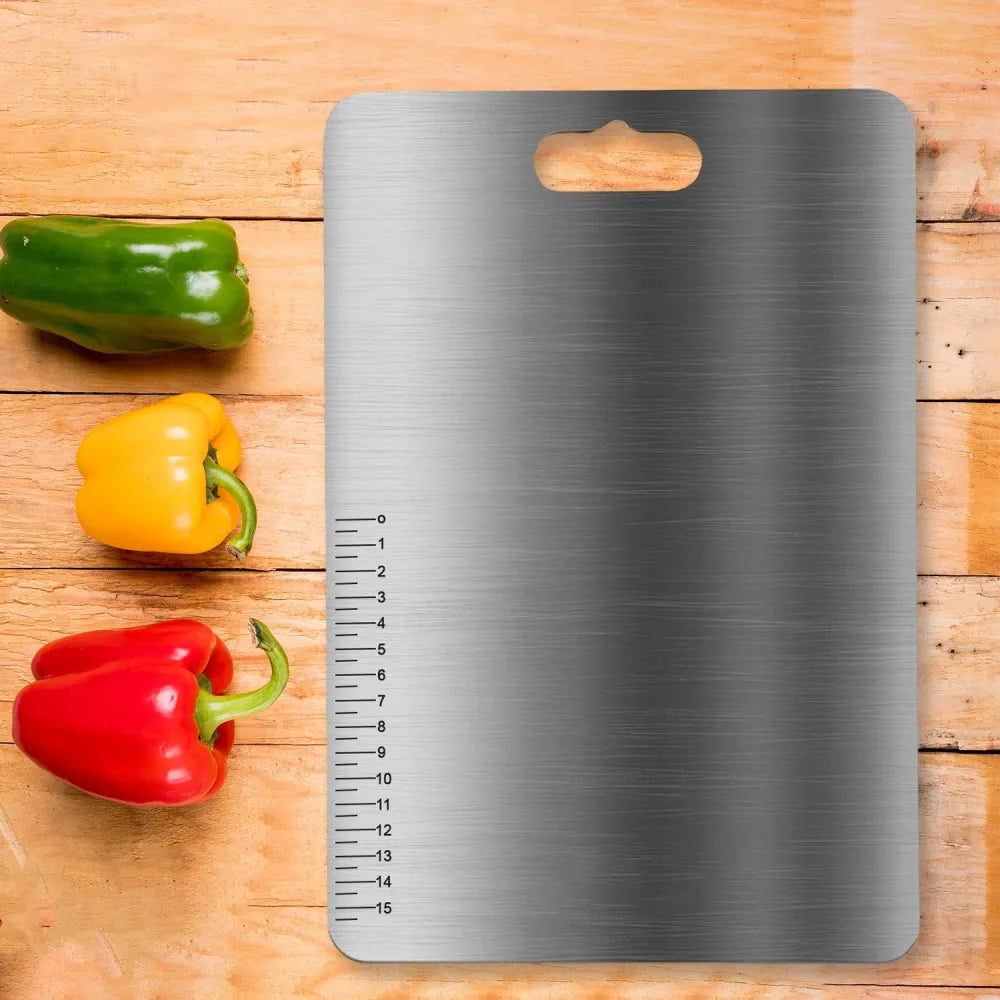 Stainless steel precision cutting board - home & kitchen