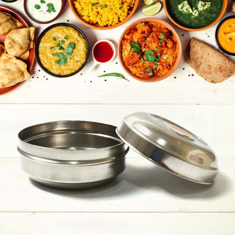 Stainless steel tiffin box - home & kitchen