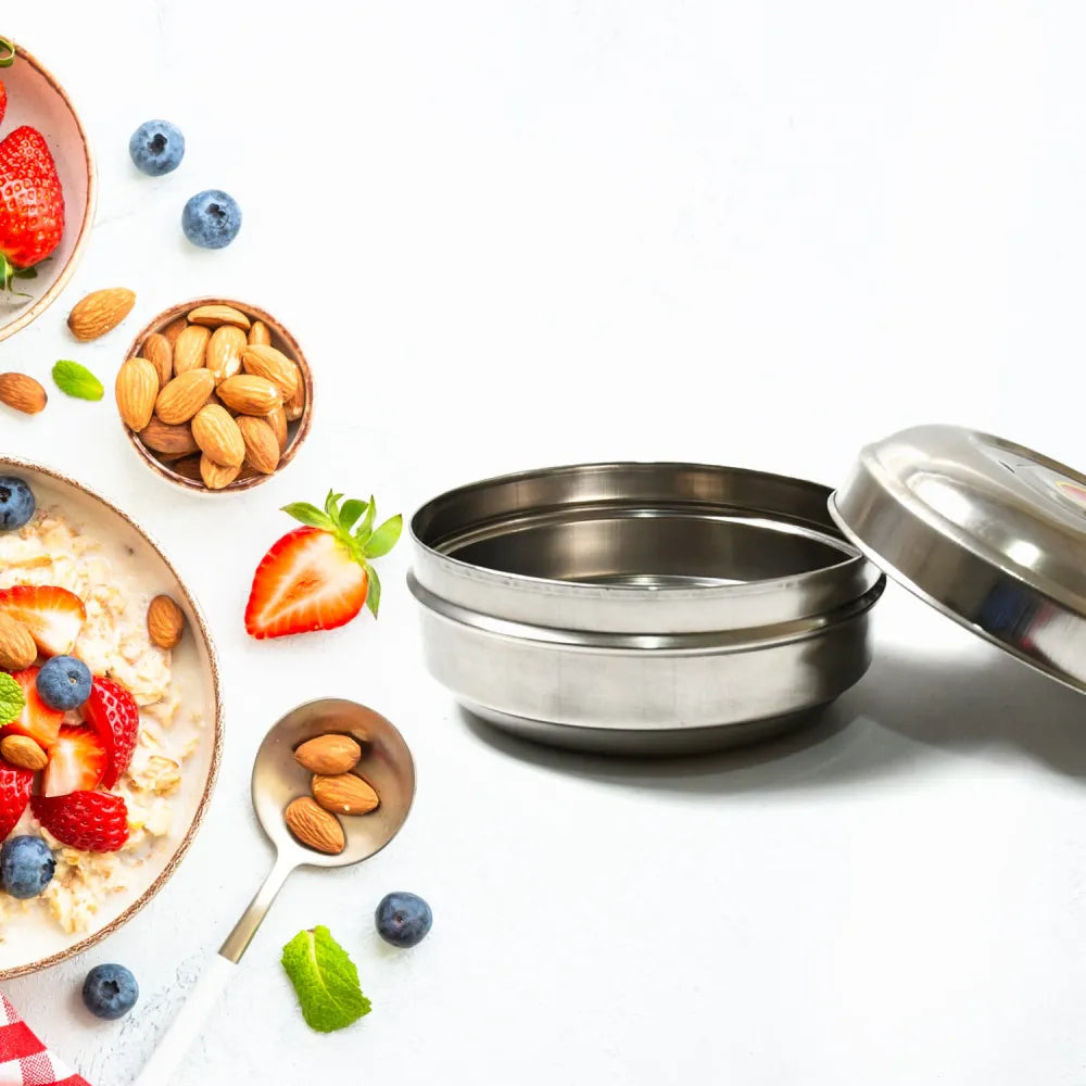 Stainless steel tiffin box - home & kitchen