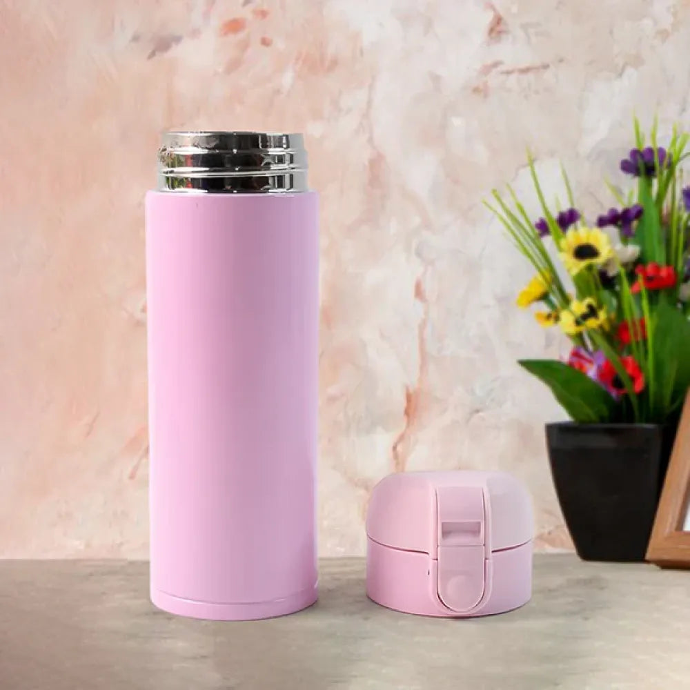 Stainless steel vacuum water bottle (350ml) - home & kitchen