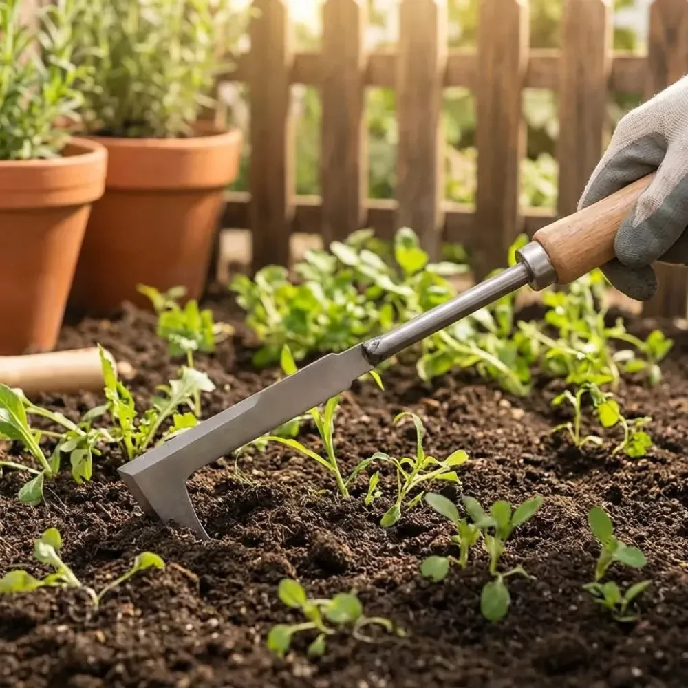 Stainless steel weed puller - gardening
