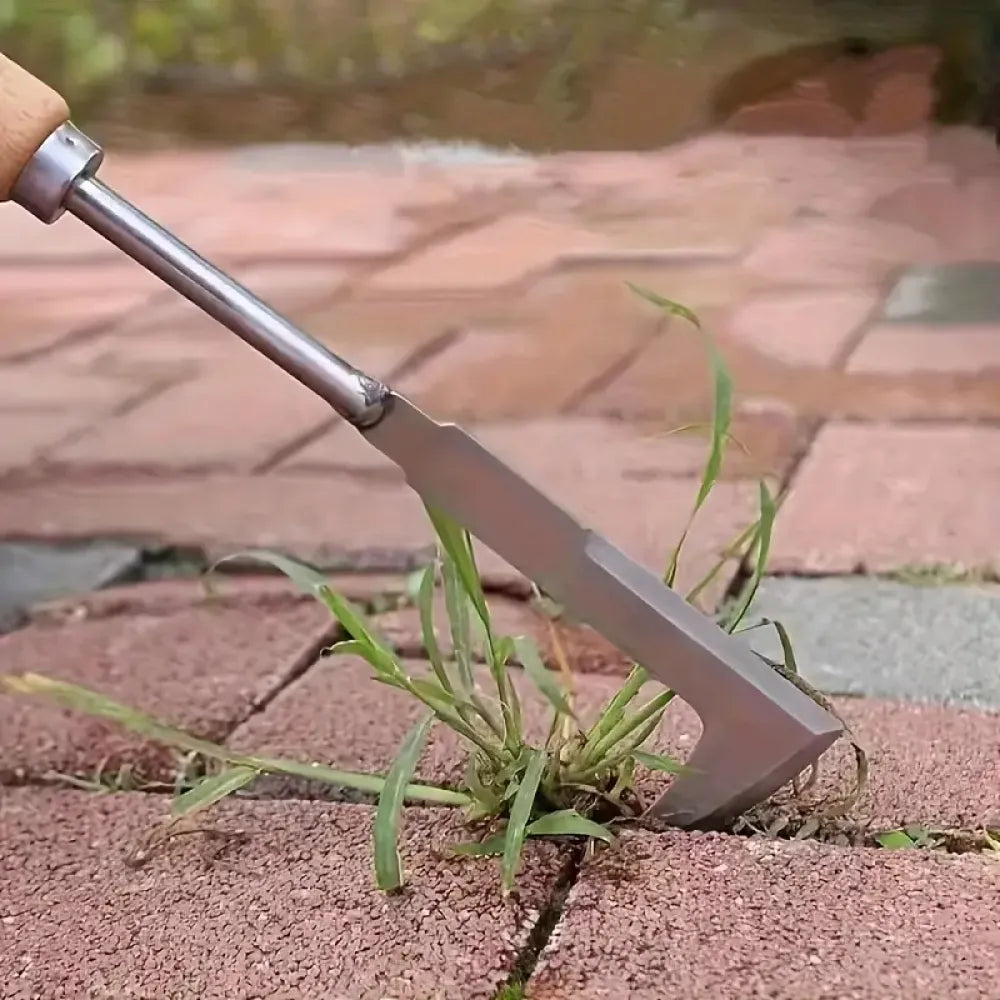Stainless steel weed puller - gardening