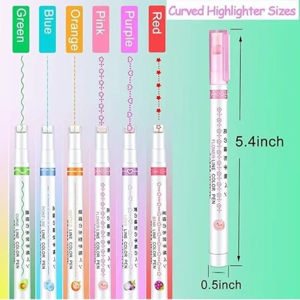 Stamp pen roller liner – pack of 6