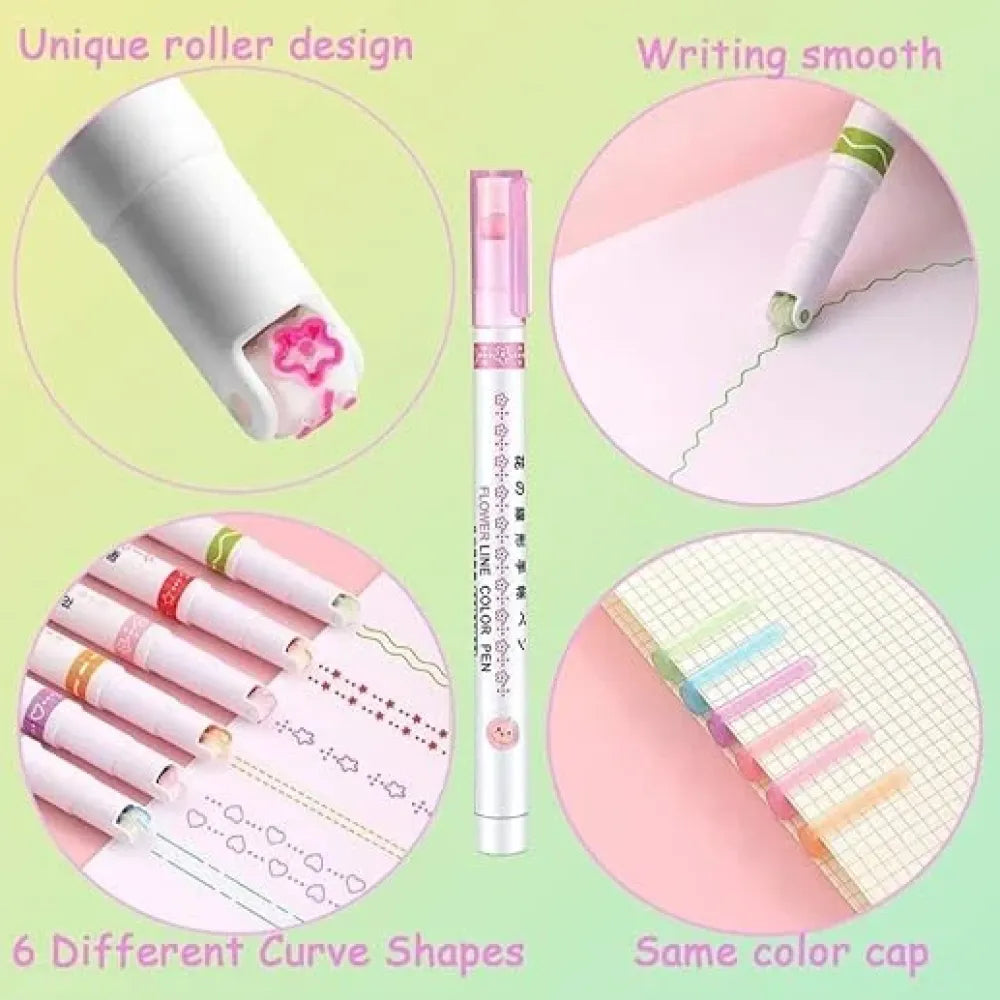 Stamp pen roller liner – pack of 6
