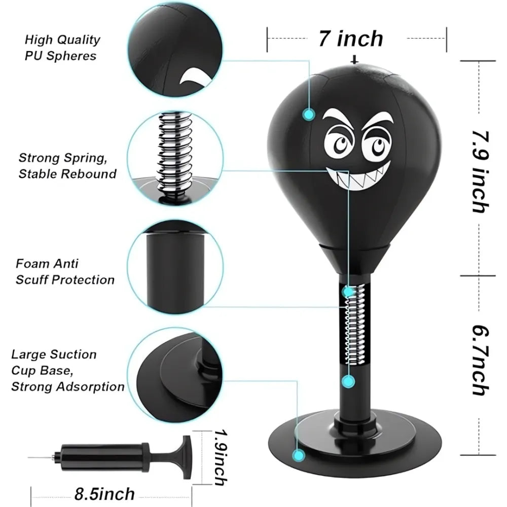 Standing boxing punch bag